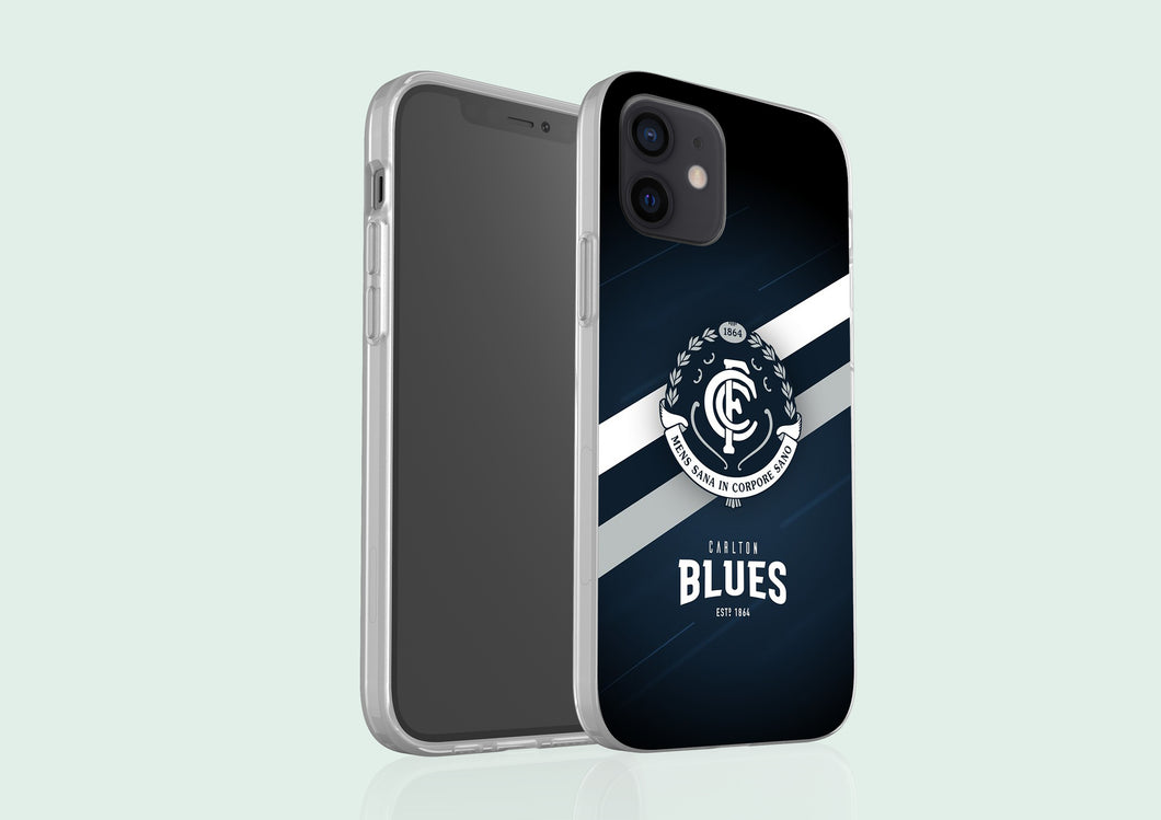 Carlton Blues iPhone Flexi case