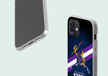 Load image into Gallery viewer, Melbourne Storm Iphone case Flexi
