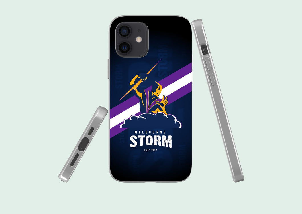 Melbourne Storm Iphone case Flexi